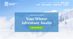 Desktop Screenshot of destinationsnow.com